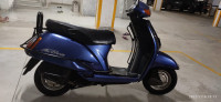 Dark Blue Honda Activa