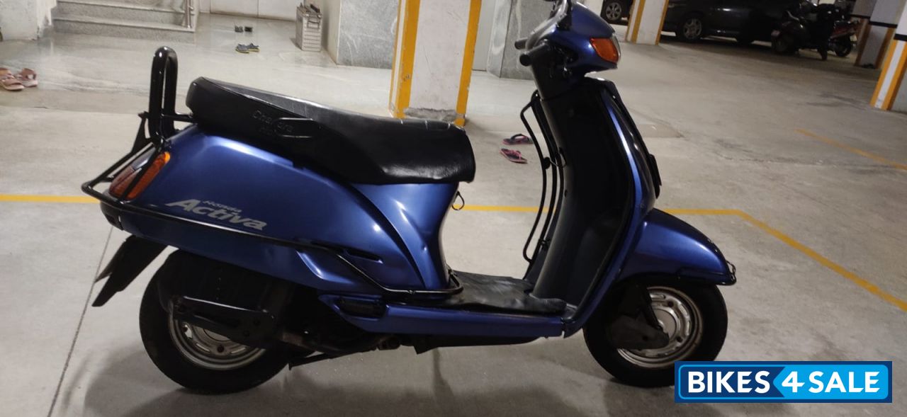 Dark Blue Honda Activa Dark Blue Honda Activa