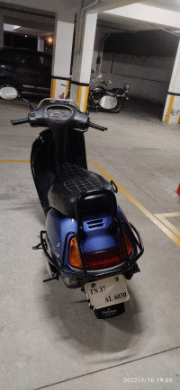 Dark Blue Honda Activa