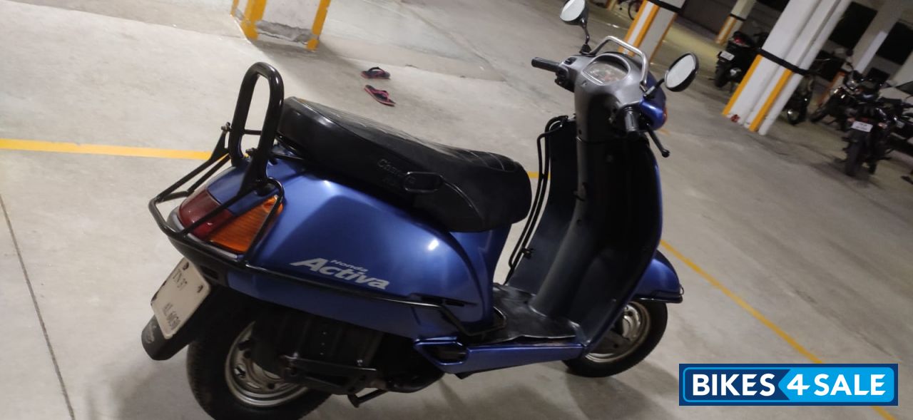 Dark Blue Honda Activa Dark Blue Honda Activa