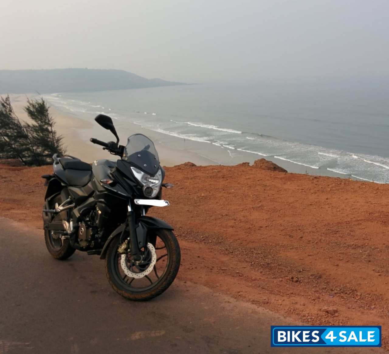 Black Bajaj Pulsar AS 200