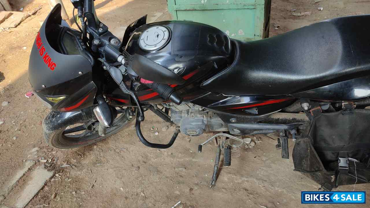 Black With Red Bajaj Pulsar 150 DTSi