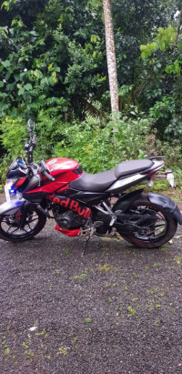 Red Bajaj Pulsar 200 NS ABS