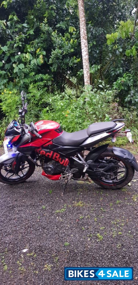Red Bajaj Pulsar 200 NS ABS