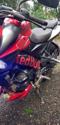 Red Bajaj Pulsar 200 NS ABS