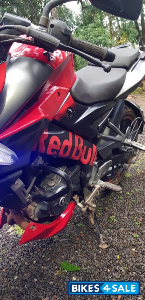 Red Bajaj Pulsar 200 NS ABS