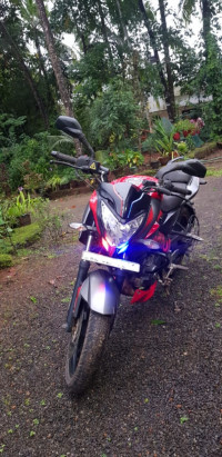 Red Bajaj Pulsar 200 NS ABS