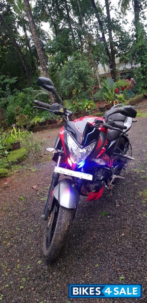 Red Bajaj Pulsar 200 NS ABS