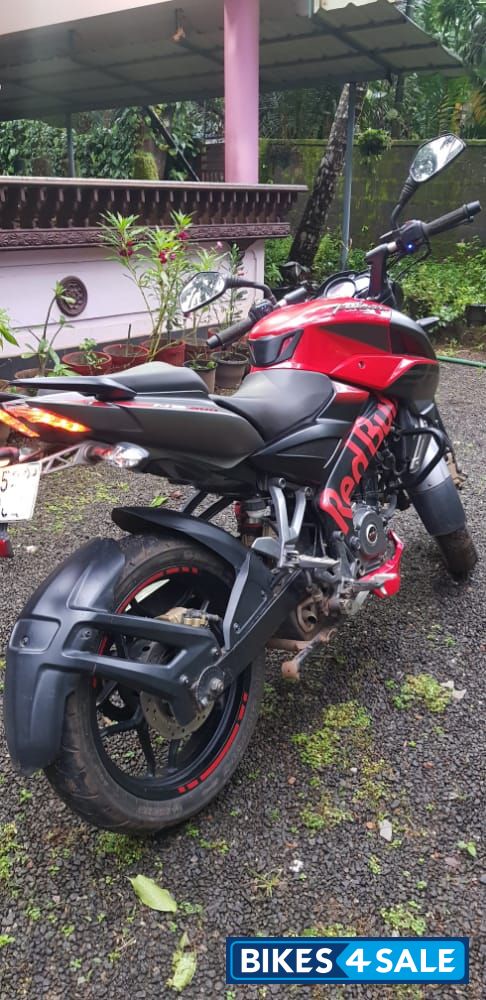 Red Bajaj Pulsar 200 NS ABS