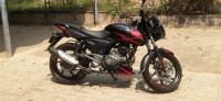 Red Black Bajaj Pulsar 150 Twin Disc BS6
