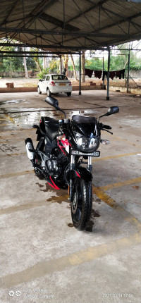 Red Black Bajaj Pulsar 150 Twin Disc BS6
