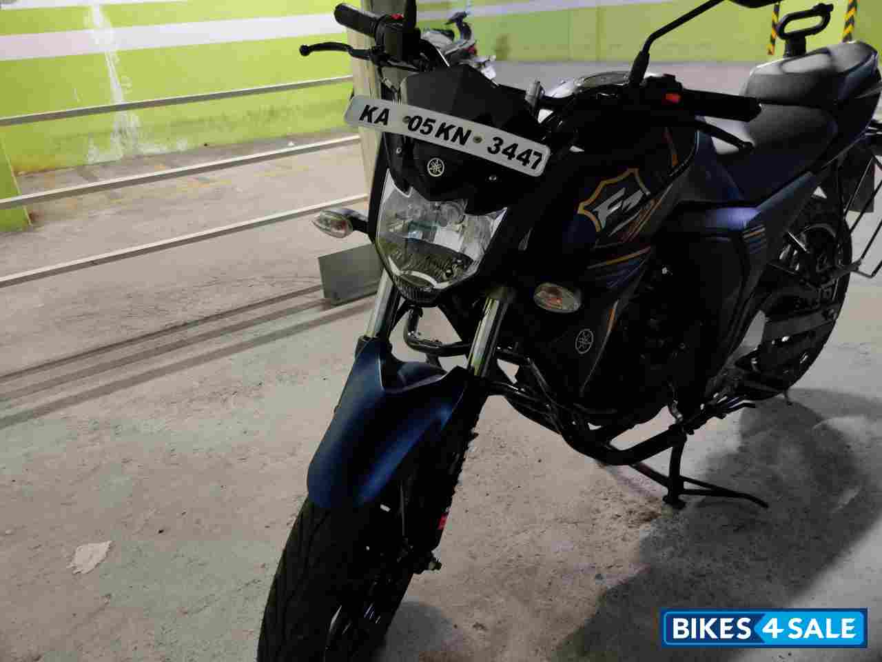 Dark Blue Yamaha FZ-S FI V2