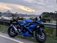 Plasma Blue Kawasaki Ninja 300R