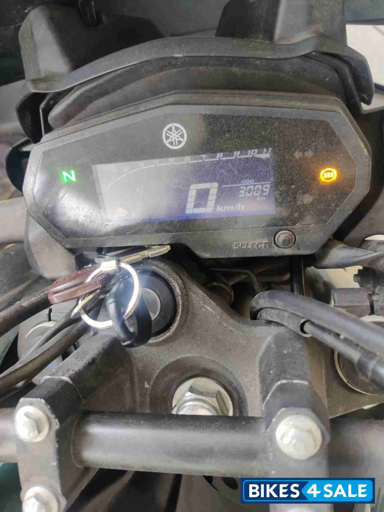Green Yamaha FZS 25