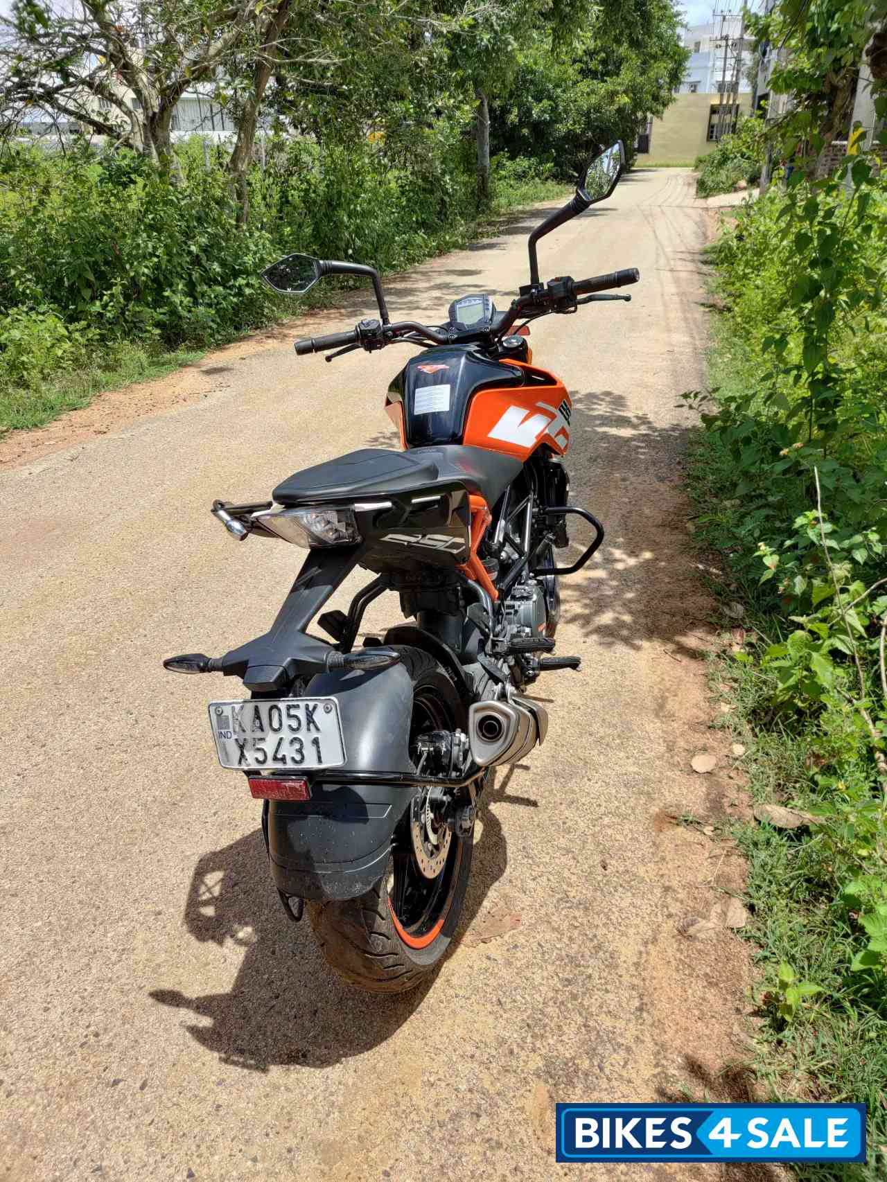 Electronic Orange KTM Duke 250