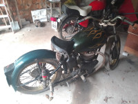 Vintage BSA Golden Flash 650 Twin