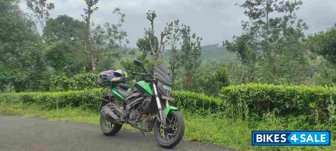 Green Bajaj Dominar 400 ABS BS6