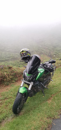 Green Bajaj Dominar 400 ABS BS6