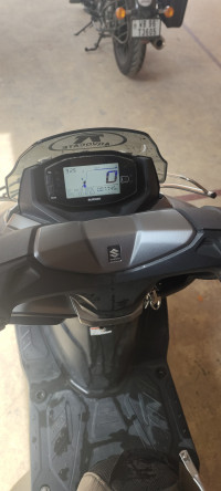 Matfib Grey Suzuki Burgman Street Bluetooth Enabled