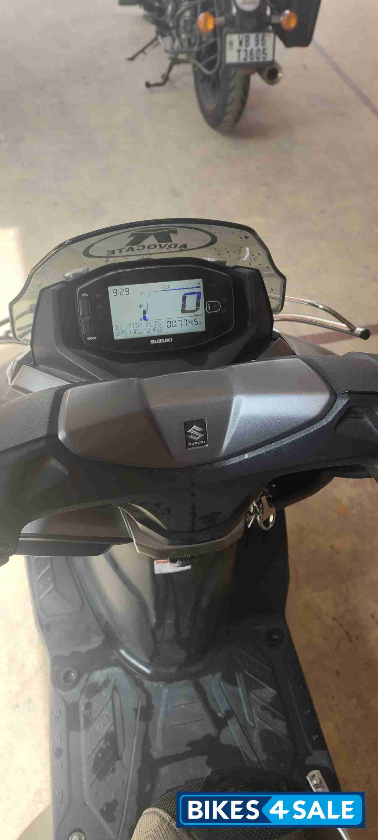 Matfib Grey Suzuki Burgman Street Bluetooth Enabled