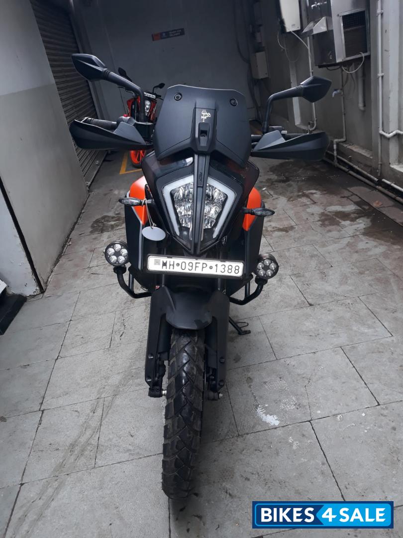 Orange KTM 390 Adventure Orange KTM 390 Adventure