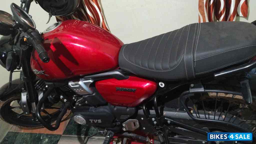 Black And Red TVS Ronin SS