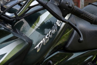 Black Green Bajaj Discover 150 F