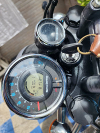 Blue Royal Enfield Meteor 350 Supernova