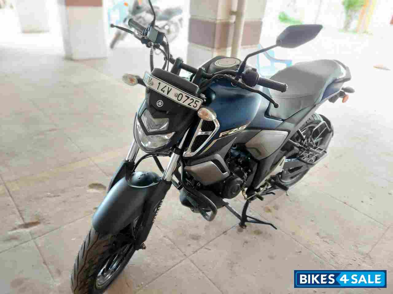 Matt Blue Yamaha FZ-S FI V3