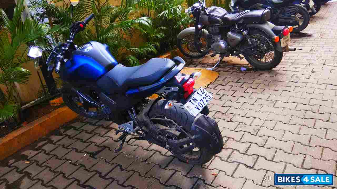 Matt Blue Yamaha FZ-S FI V3