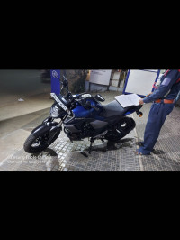 Matt Blue Yamaha FZ-S FI V3