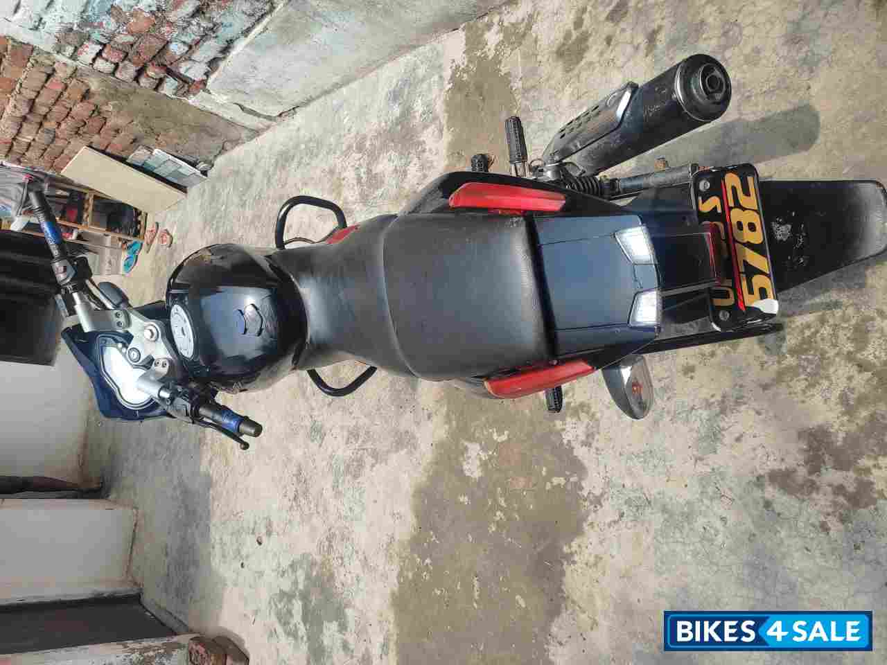 Red And Black Bajaj Pulsar 180