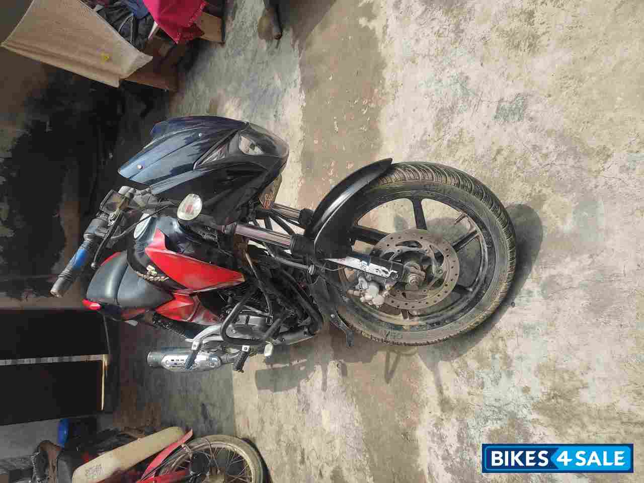 Red And Black Bajaj Pulsar 180