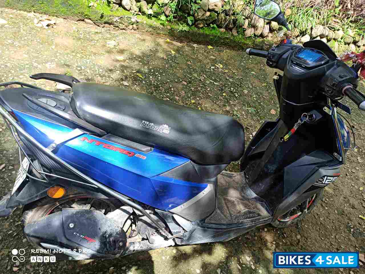 Blue TVS NTORQ 125