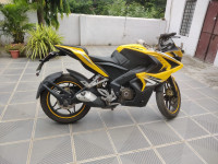 Yellow Bajaj Pulsar RS 200