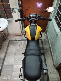 Yellow TVS Raider 125