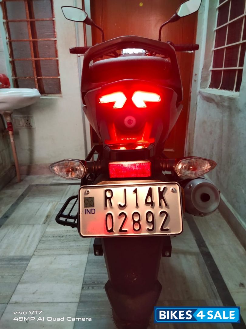 Yellow TVS Raider 125