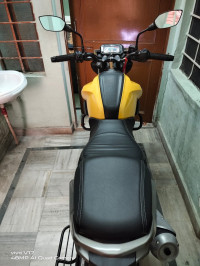 Yellow TVS Raider 125