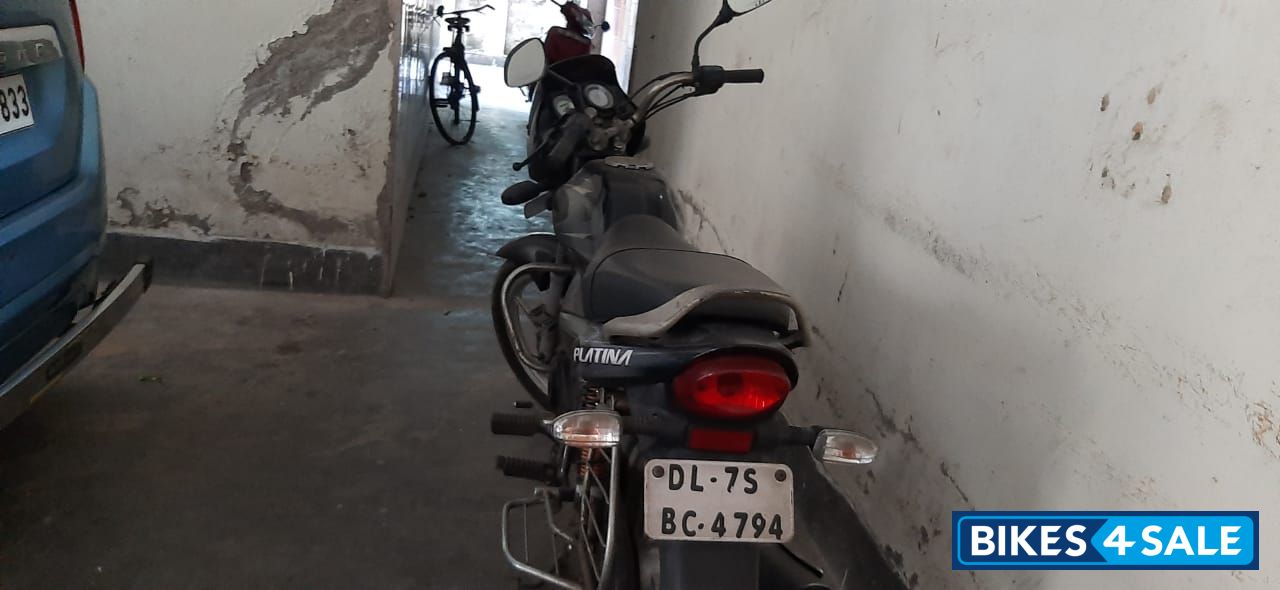 Black Bajaj Platina 100