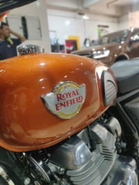 Orange Crush Royal Enfield Interceptor 650 Twin