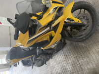 Yellow Bajaj Pulsar RS 200