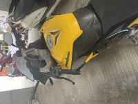 Yellow Bajaj Pulsar RS 200