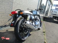 British Green Royal Enfield Continental GT 650 Twin