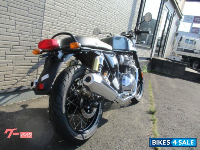 British Green Royal Enfield Continental GT 650 Twin