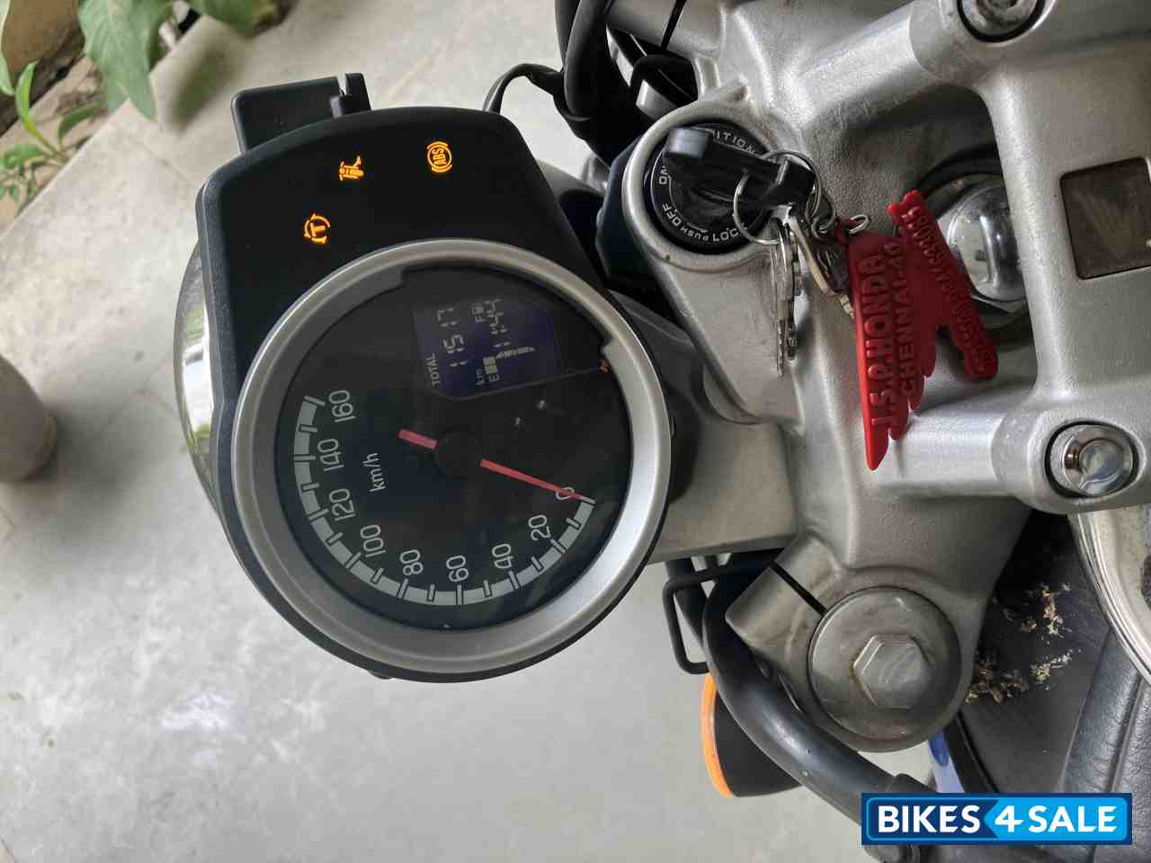 Blue Honda Hness CB350 DLX Pro