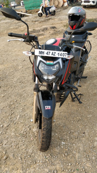 Black And Red TVS Apache RTR 200 4V ABS Race Edition 2.0