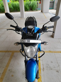 Blue Suzuki Gixxer 150
