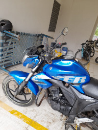 Blue Suzuki Gixxer 150