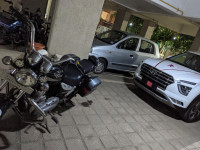 Black Silver Royal Enfield Thunderbird