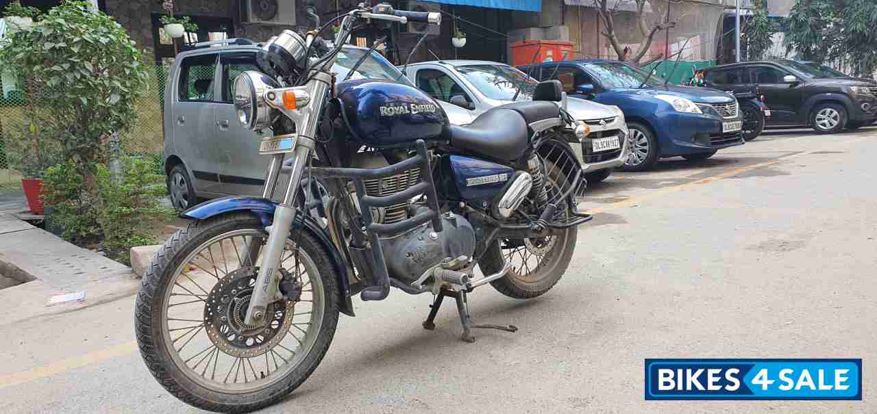 Marine Blue Royal Enfield Thunderbird 350